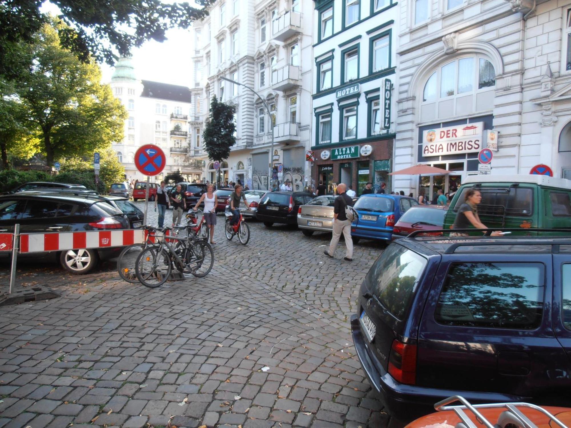 Altan Hotel Hamburg Dış mekan fotoğraf