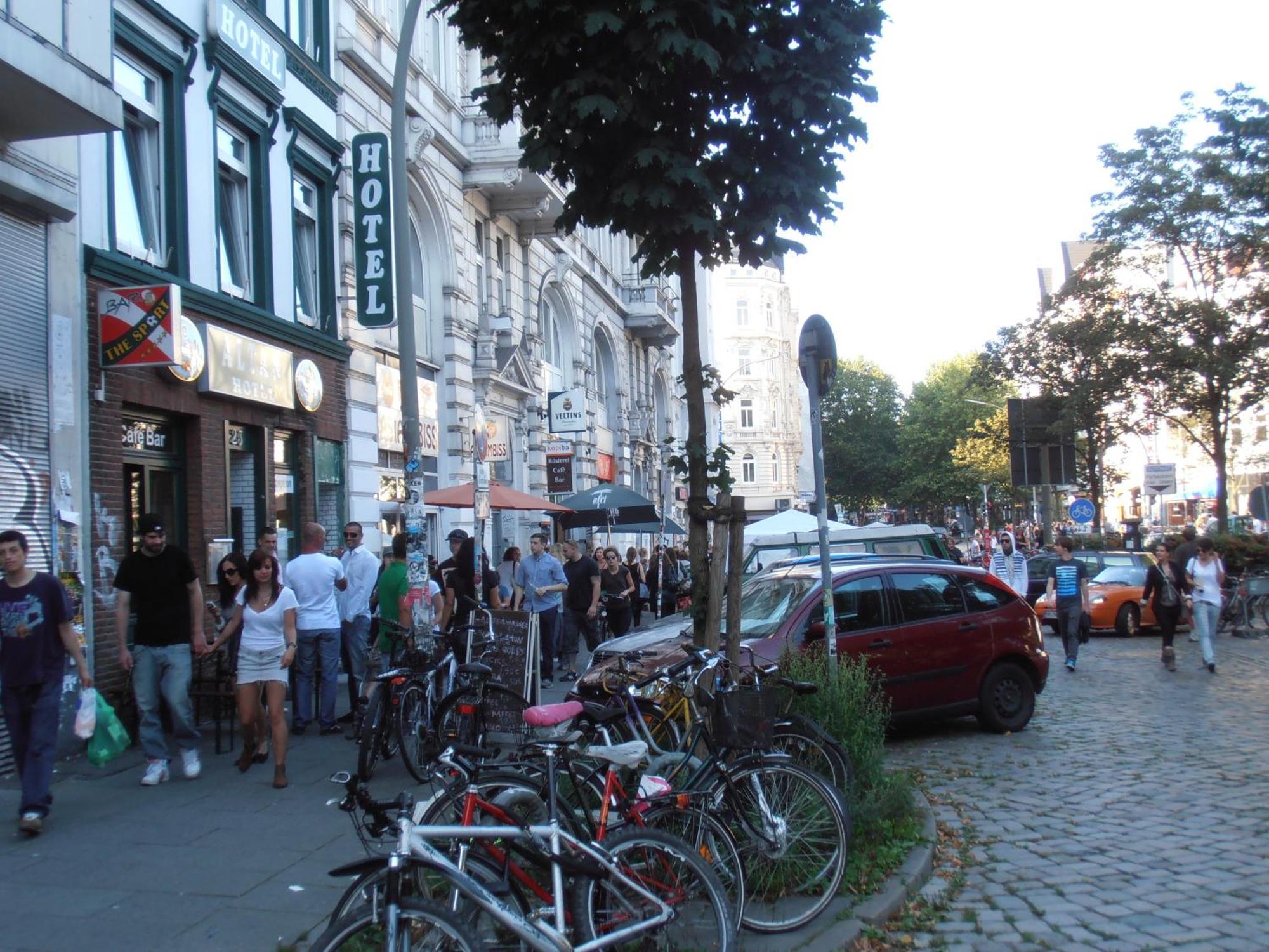 Altan Hotel Hamburg Dış mekan fotoğraf