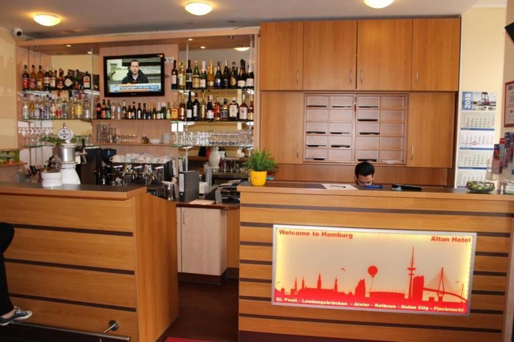Altan Hotel Hamburg Dış mekan fotoğraf